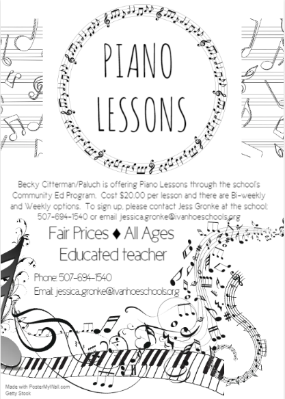 piano lesson
